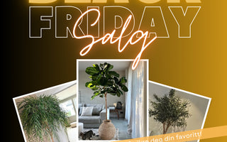BLACK FRIDAY 2024 - ambiplants.no Kunstige planter og blomster