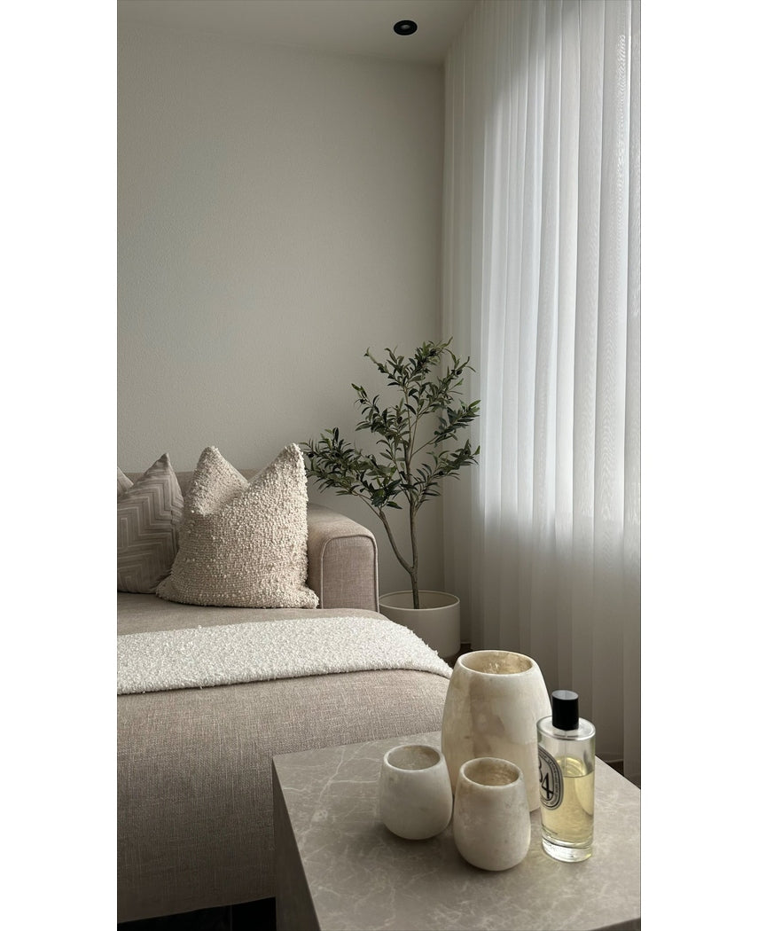 Kunstig Oliventre m/Oliven 120cm