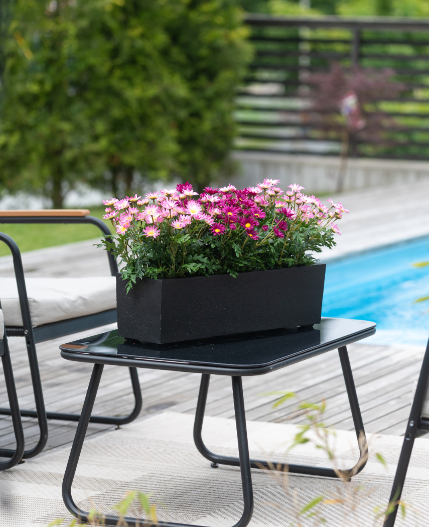 Kunstig Tusenfryd Lys Rosa UV 31 cm