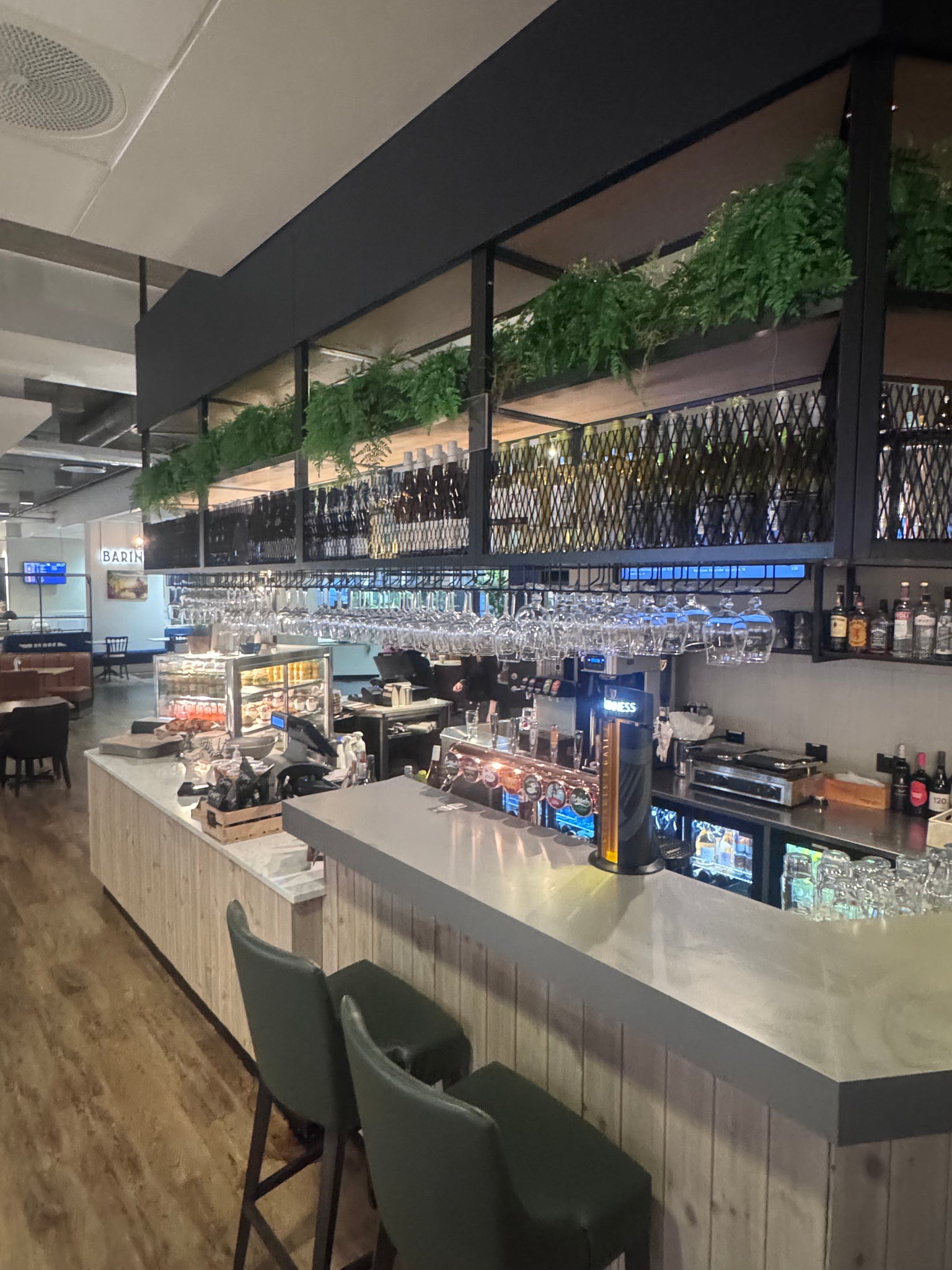 Kunstig Hengende Bregne Rot D55cm