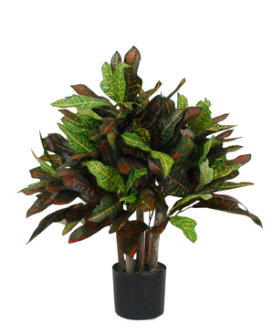 Kunstig Croton Plante 60cm