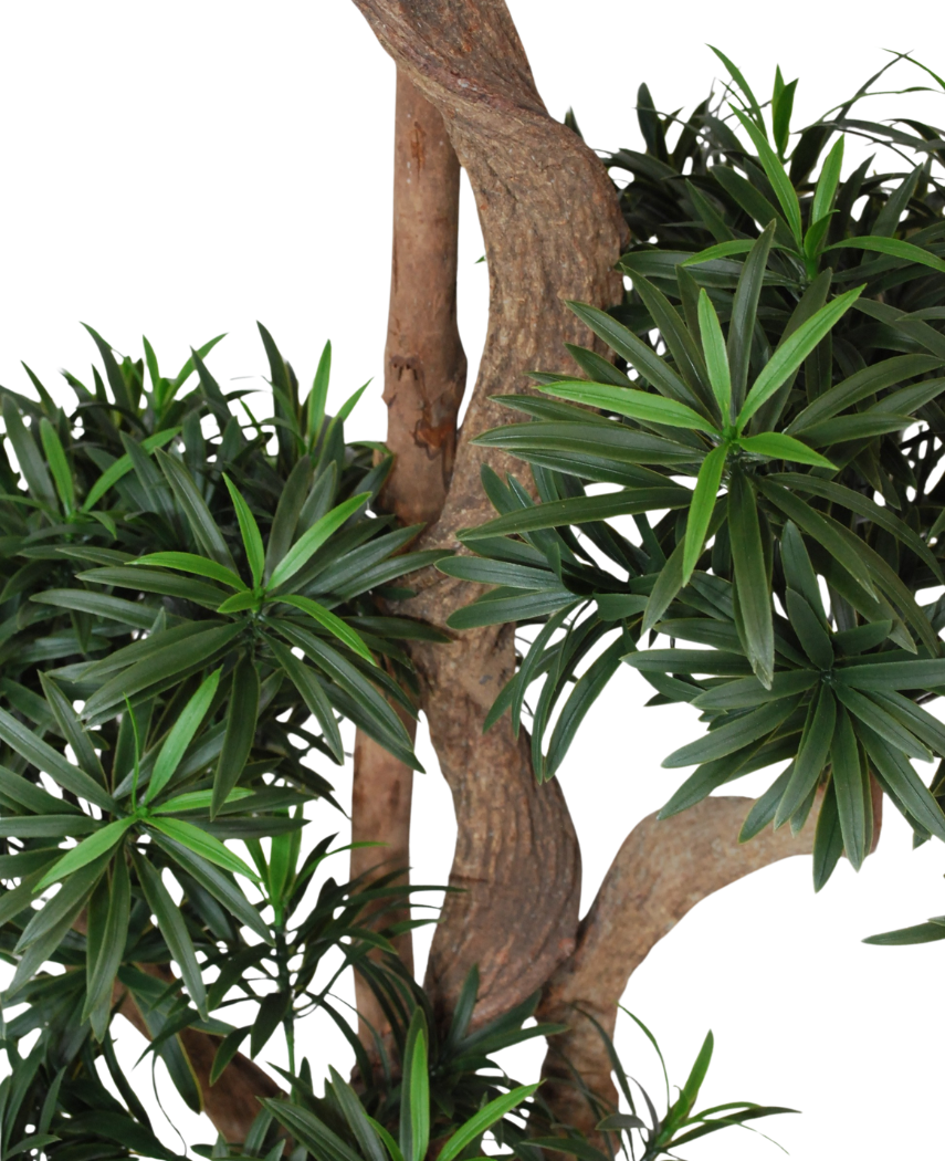 Kunstig Podocarpus Crazy 110cm
