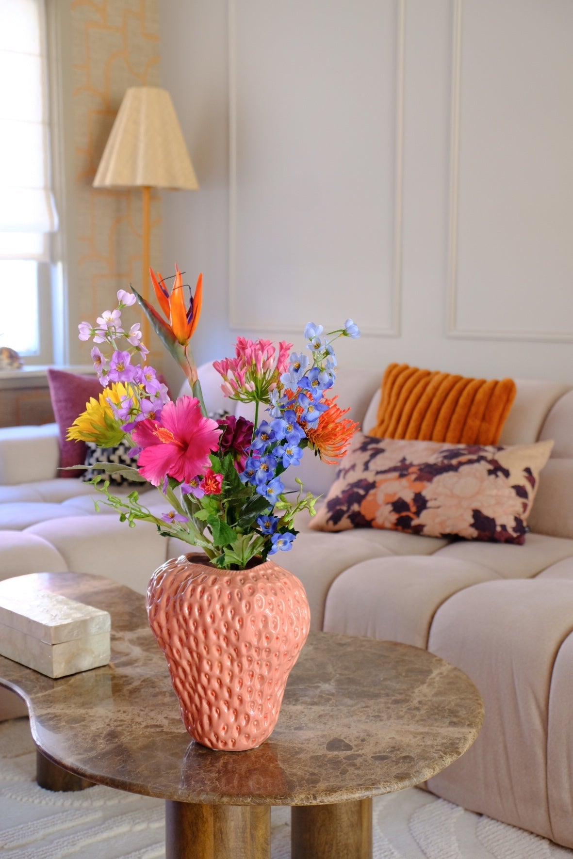 Kunstig Blomsterbukett Garden Melody