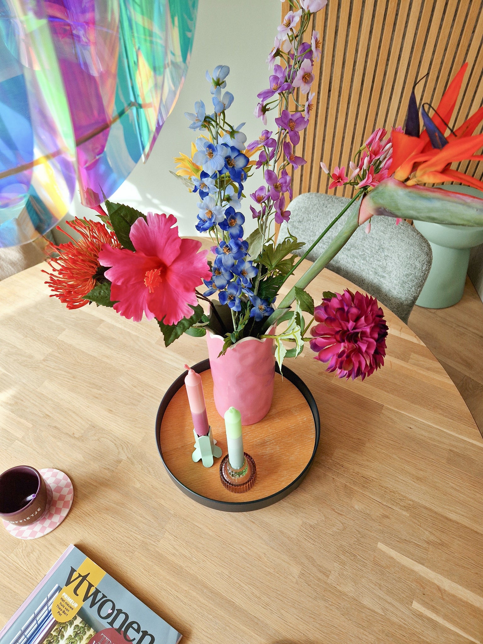 Kunstig Blomsterbukett Garden Melody