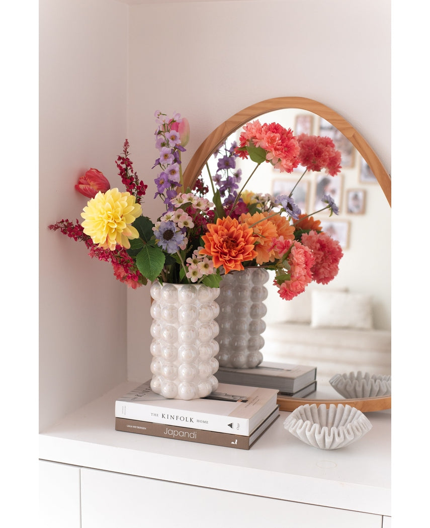 Kunstig Blomsterbukett Colourburst Blossom 75cm