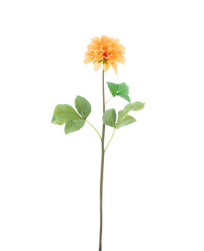 Kunstig Dahlia Real Touch Fersken 73 cm