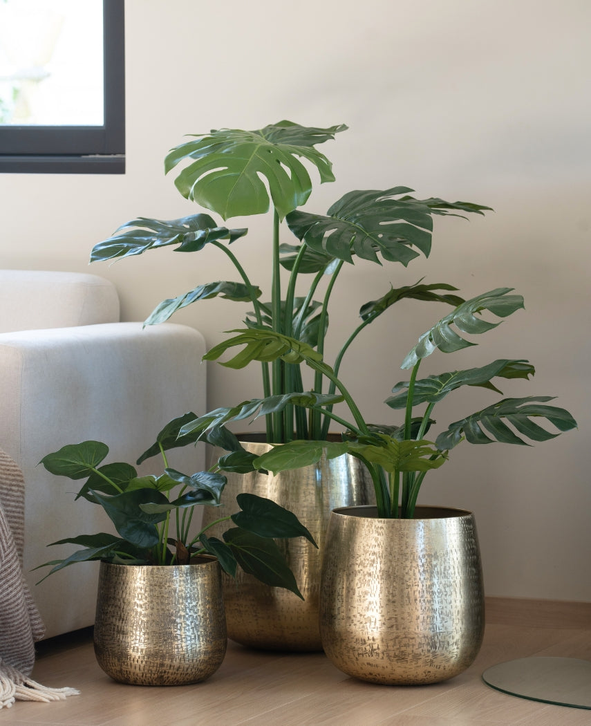 Kunstig Monstera Split 60cm