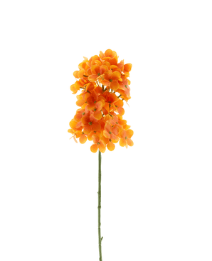 Kunstig Syrinhortensia Real Touch Oransje 58 cm