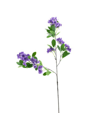 Kunstig Hortensia Gren Real Touch Lyslilla 80 cm