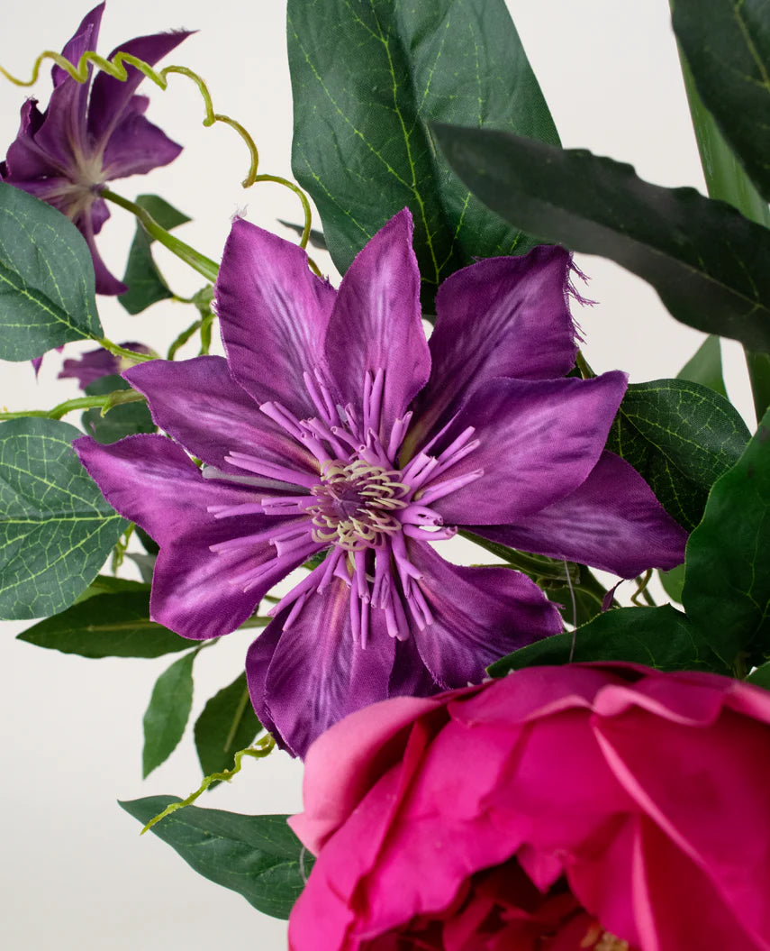 Kunstig Blomsterbukett Caribbean Sunset 80cm