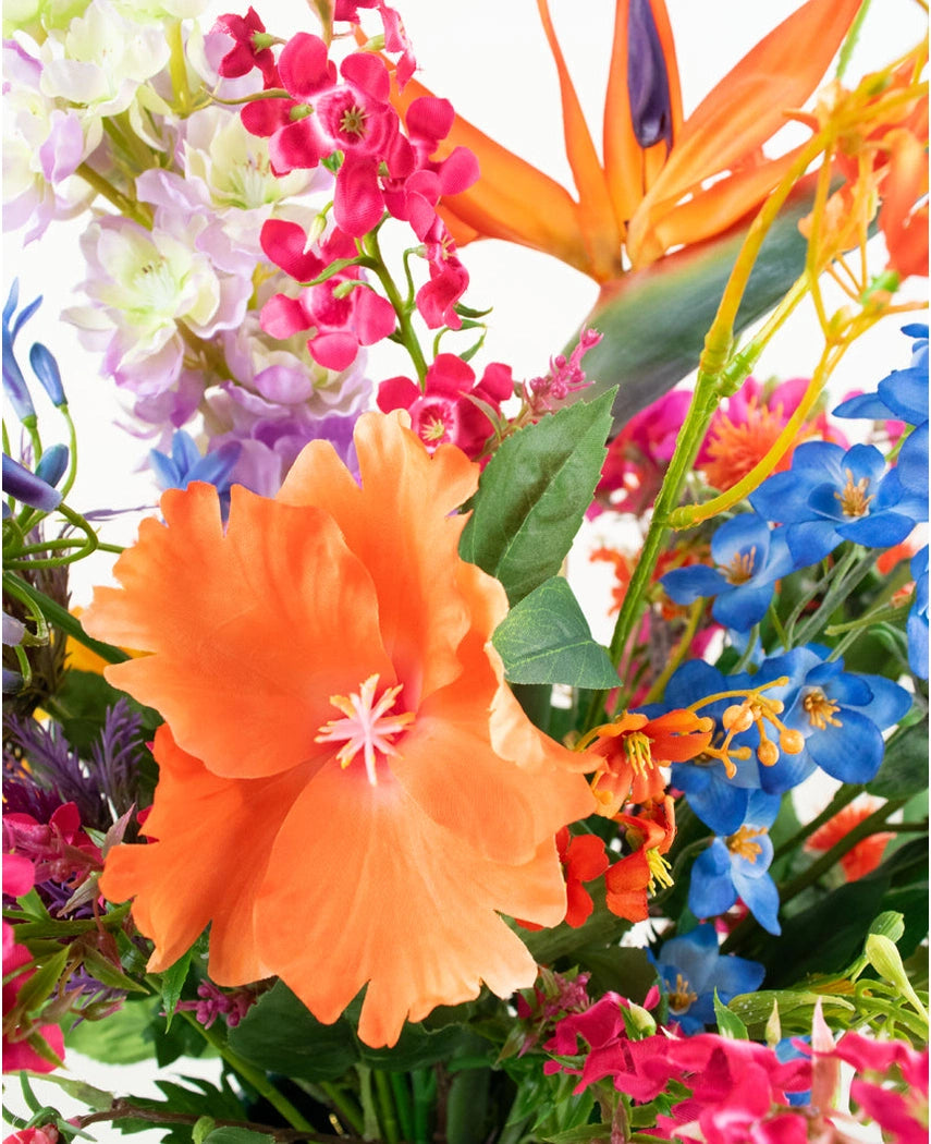 Kunstig Blomsterbukett Colorful Spirit 83cm