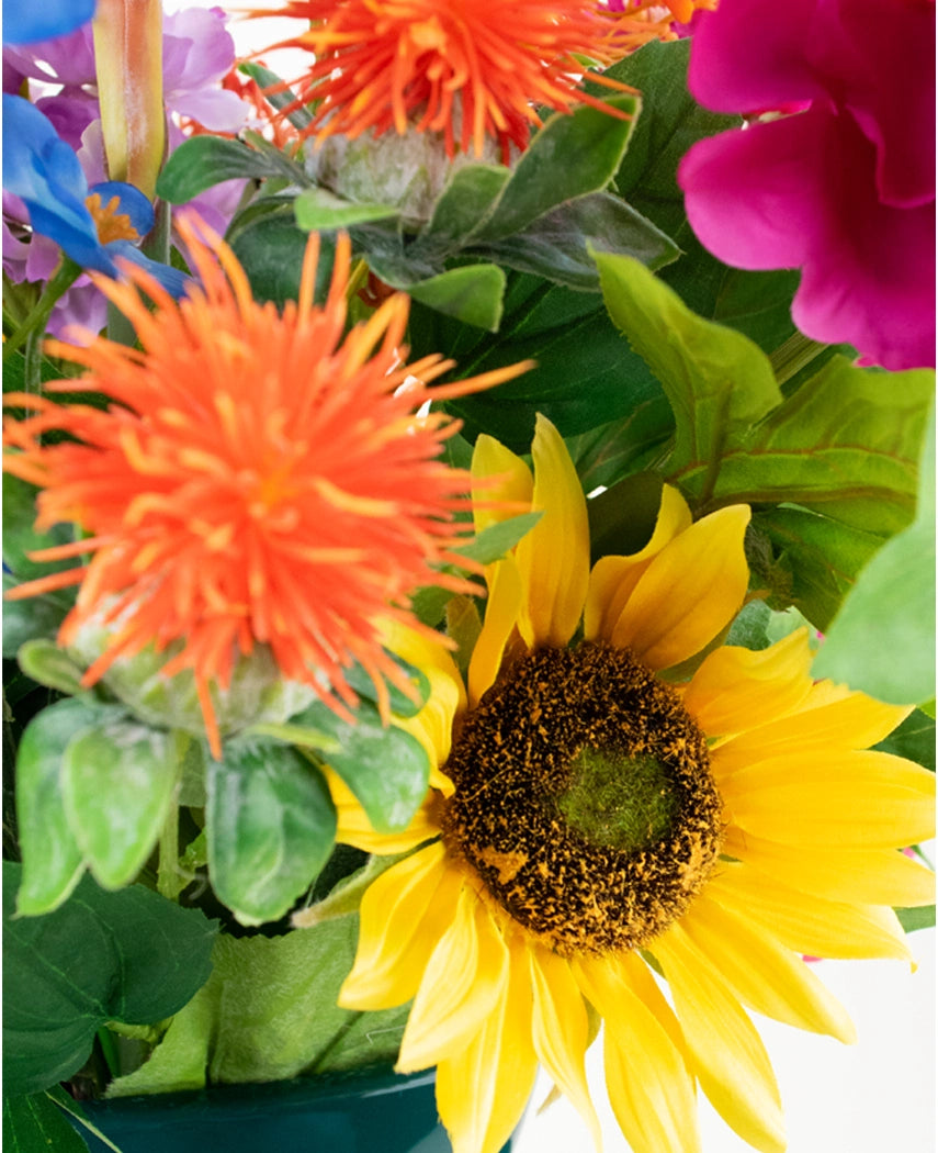 Kunstig Blomsterbukett Colorful Spirit 83cm