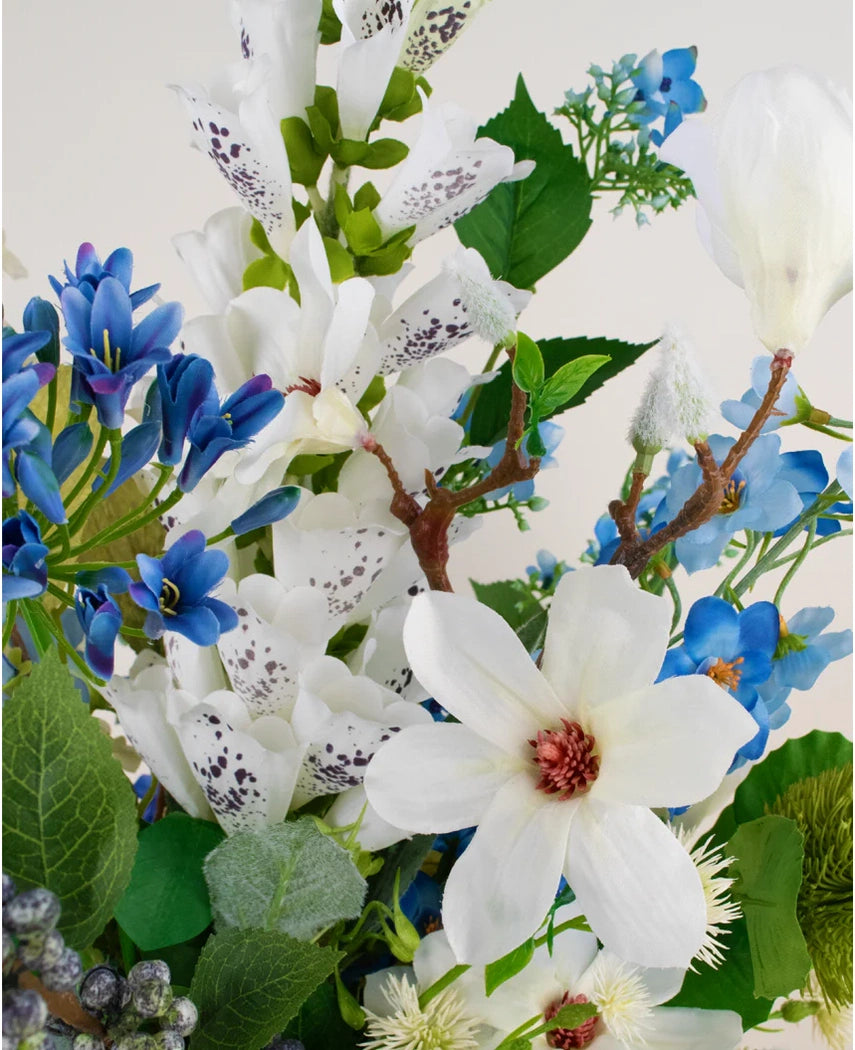 Kunstig Blomsterbukett Cool Breeze 80cm