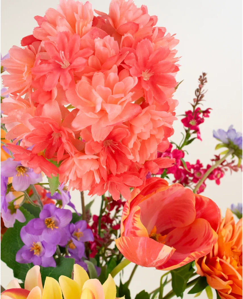 Kunstig Blomsterbukett Colourburst Blossom 75cm