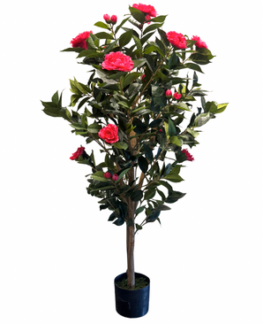 Kunstig Plante Camellia Fuchsia 140 cm
