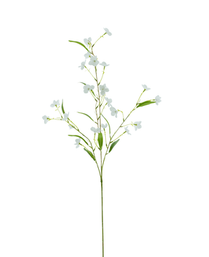 Kunstig Alstroemeria Real Touch Hvit 100 cm