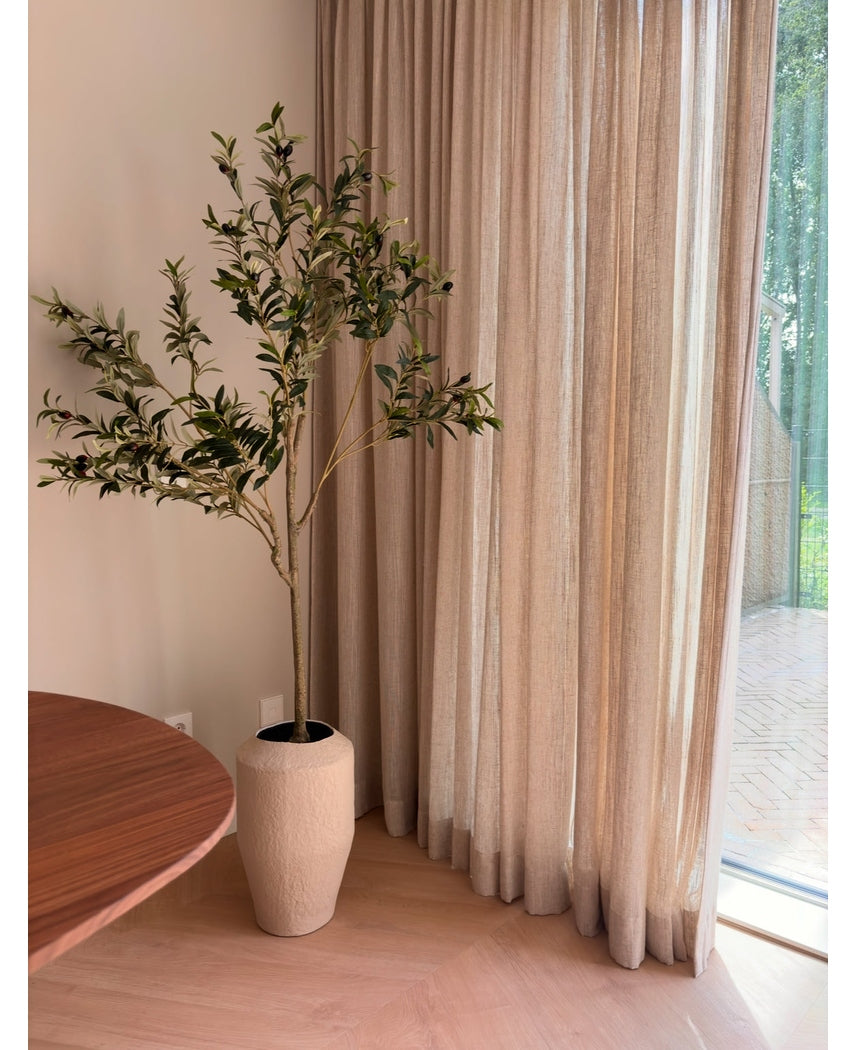 Kunstig Oliventre m/Oliven 150cm