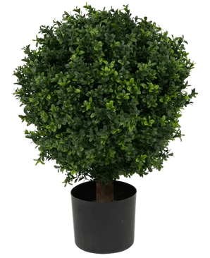 Kunstig Buksbom Ball På Stamme Romerstil UV 65cm