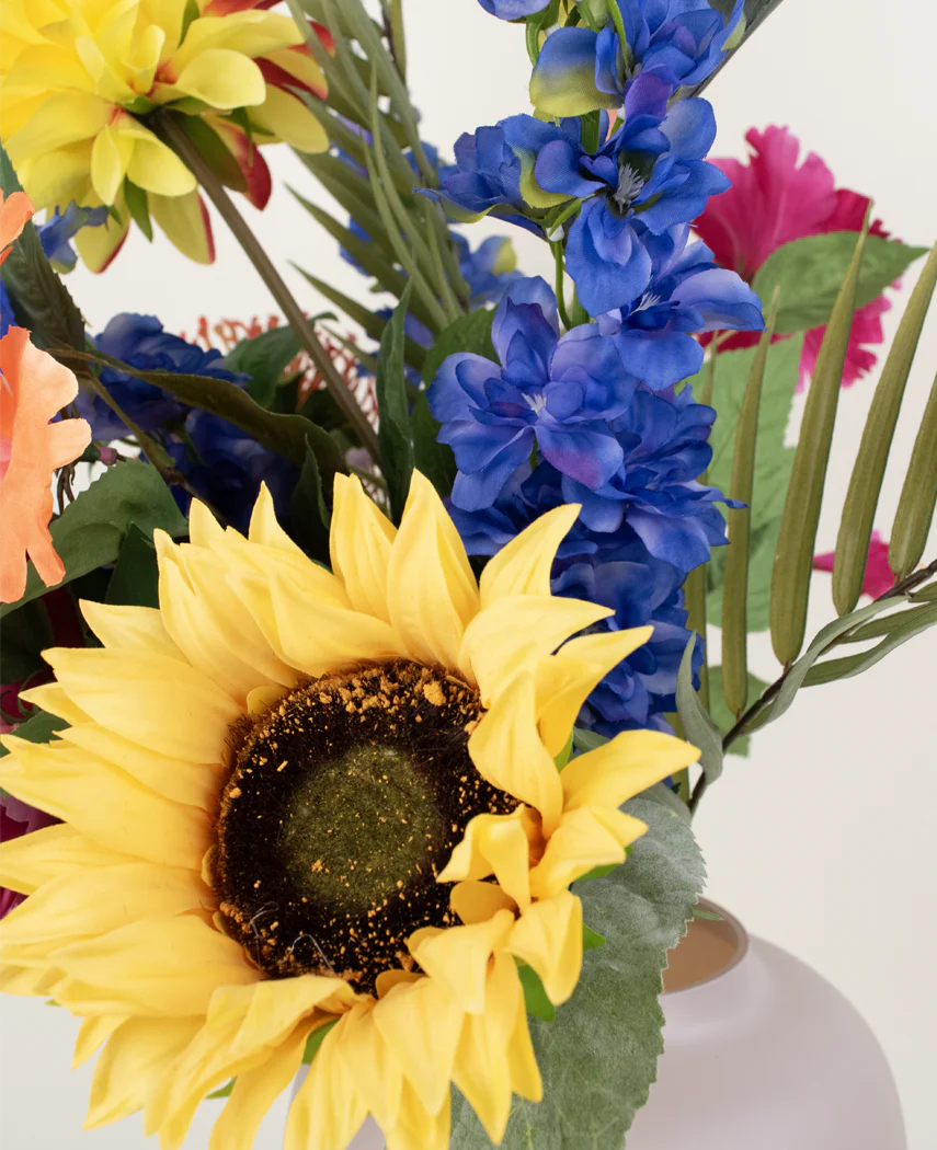 Kunstig Blomsterbukett Hibiscus Fiesta