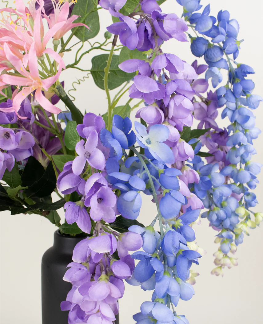 Kunstig Blomsterbukett Indigo Dreams