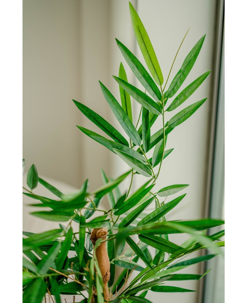 Kunstig Bambus Buddha 120cm