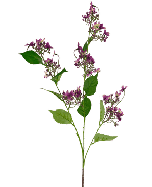 Kunstig Blomst Vill Hortensia 93 cm lilla