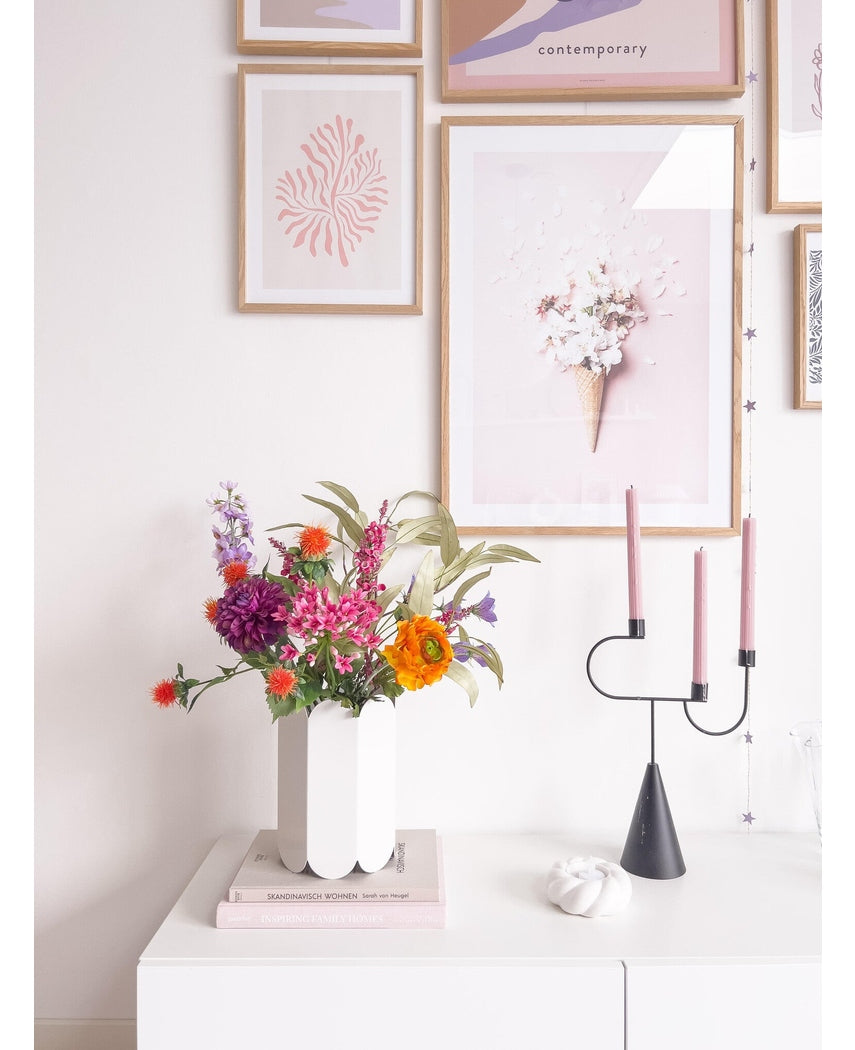 Kunstig Blomsterbukett Tuscan Lover 68cm
