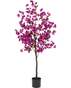 Kunstig Bougainvillea Tre Lilla 150cm
