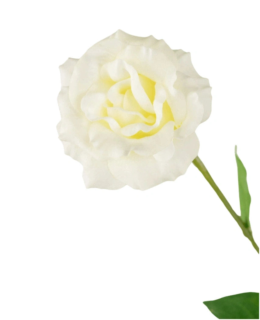 Kunstig Eustoma Real Touch Hvit 72cm