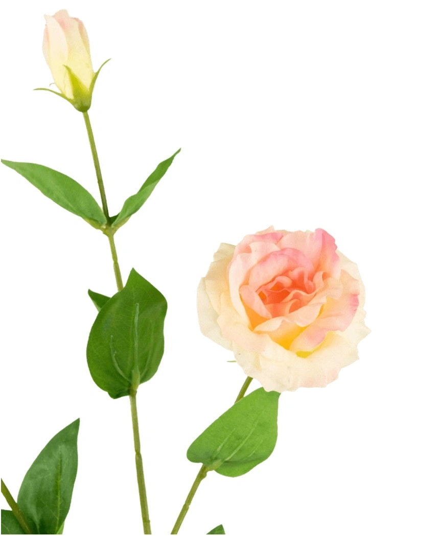 Kunstig Eustoma Real Touch Lysrosa 72cm