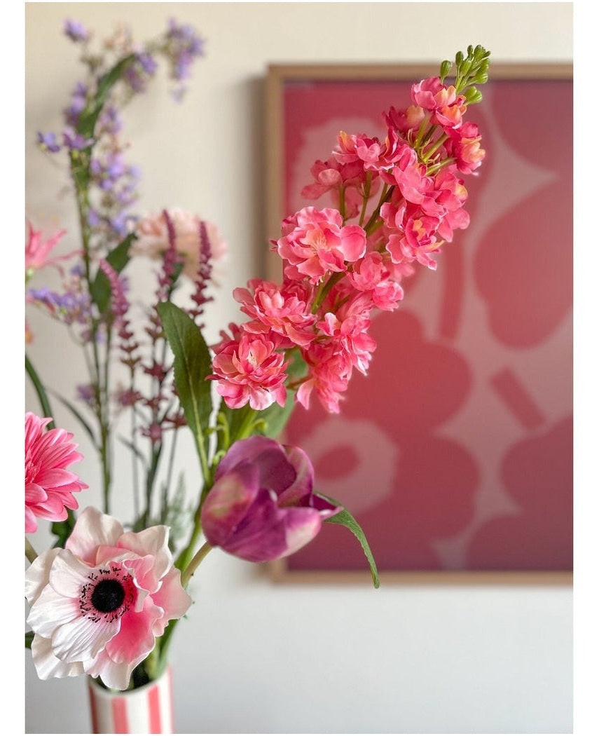 Kunstig Geitrams Fireweed Rosa 78cm