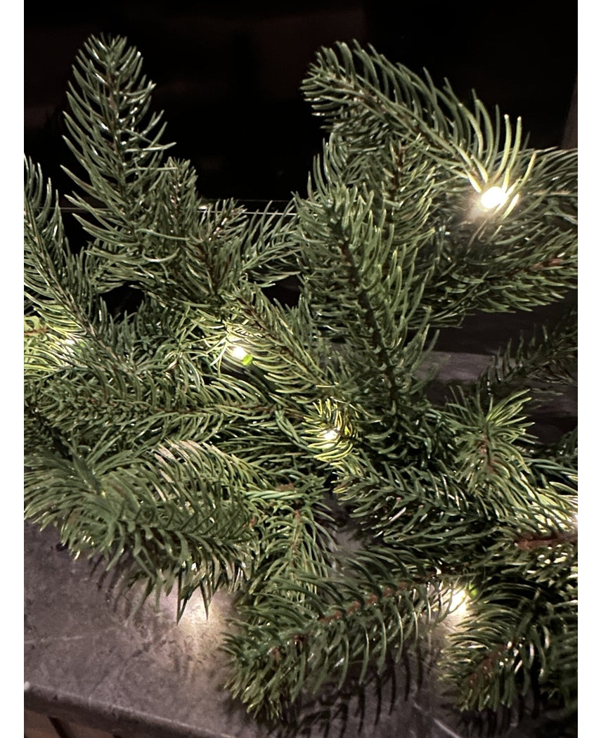 Kunstig Gran Girlander Smart-Led lys 100% PE Premium