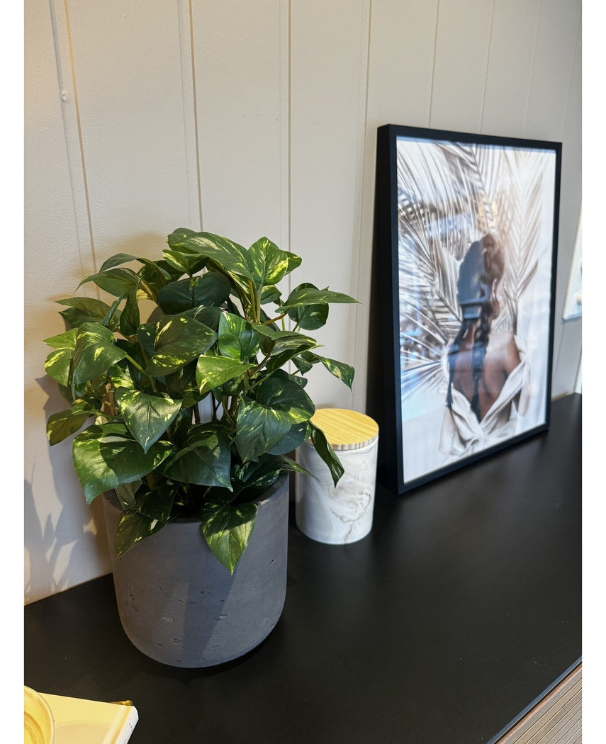 Kunstig Gullranke i Potte 35cm