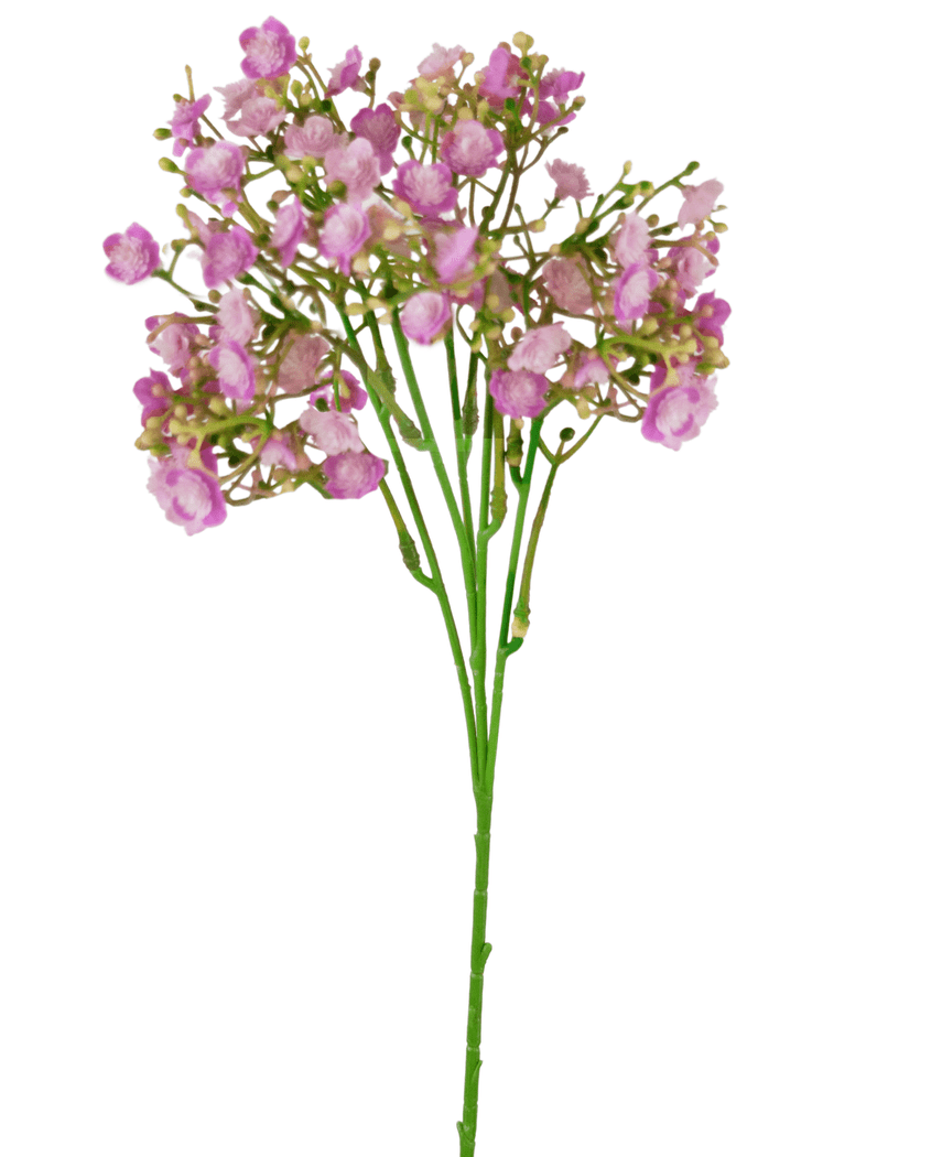 Kunstig Gypsophila Fiolett 46cm