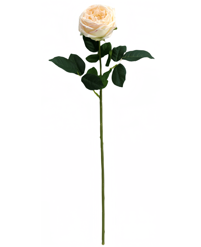 Kunstig Hagerose "Anniken" Real Touch peach 72cm