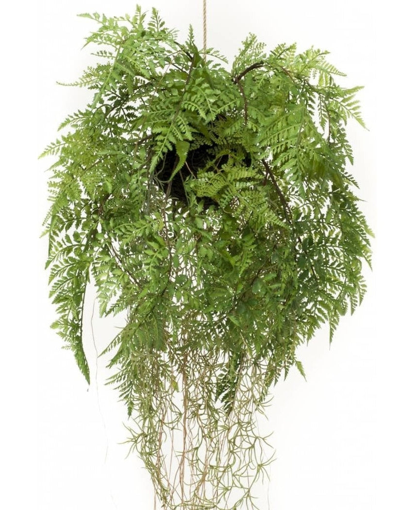 Kunstig Hengende Bregne Rot D35cm