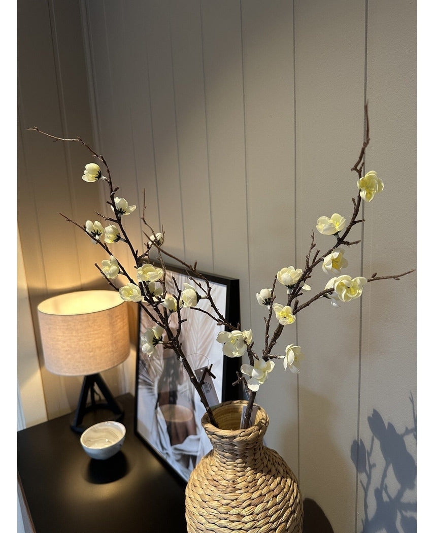 Kunstig Japansk Kirsebær Gren Hvit 78cm
