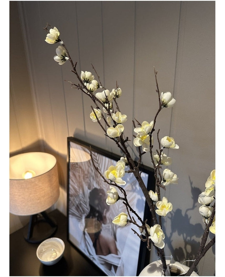 Kunstig Japansk Kirsebær Gren Hvit 94cm
