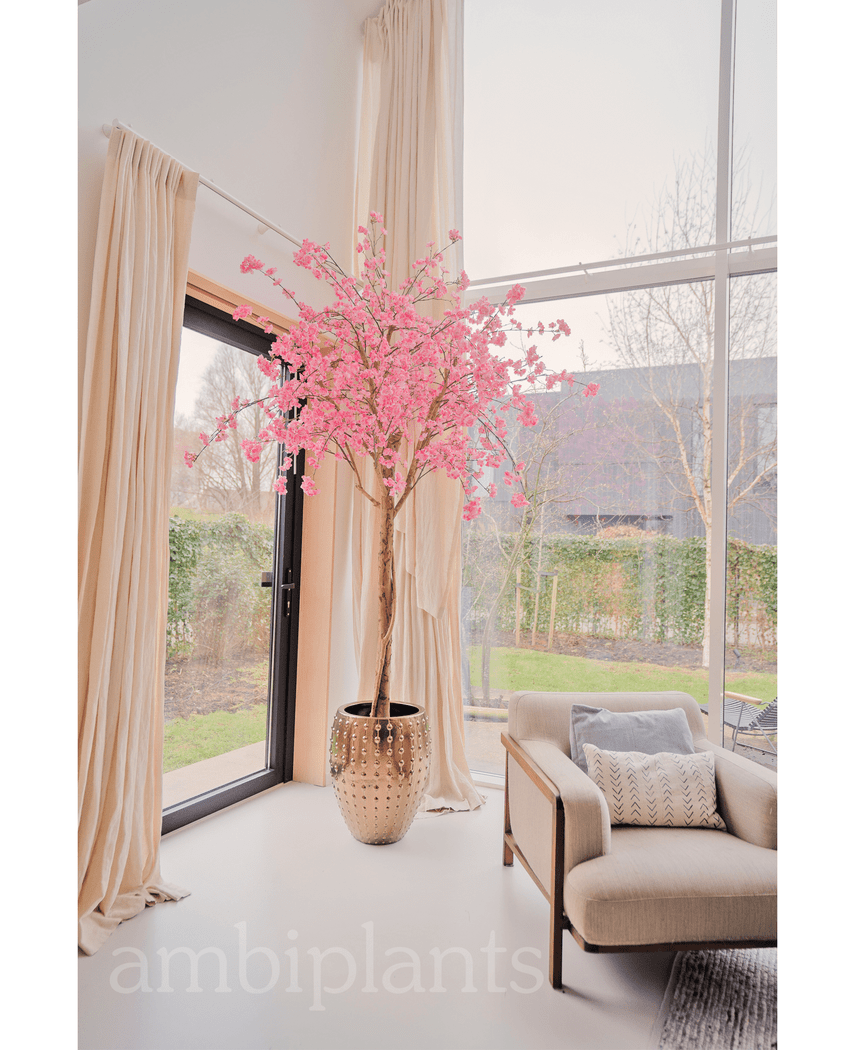 Kunstig Kirsebærtre Rosa 240cm