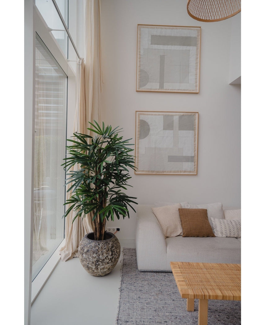 Kunstig Lady Palme Brannsikker 150cm