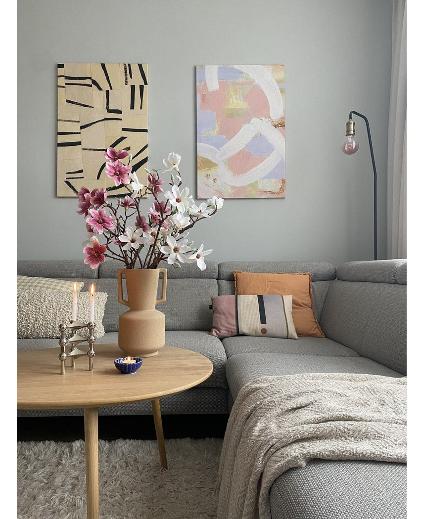 Kunstig Magnolia gren Rosa 89cm