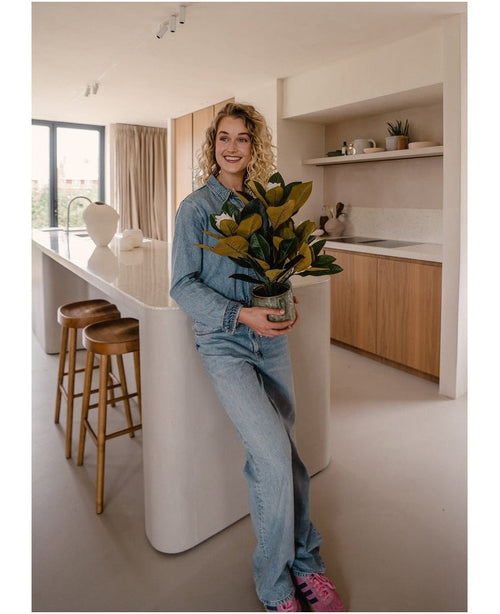 Kunstig Magnolia i Potte 46cm