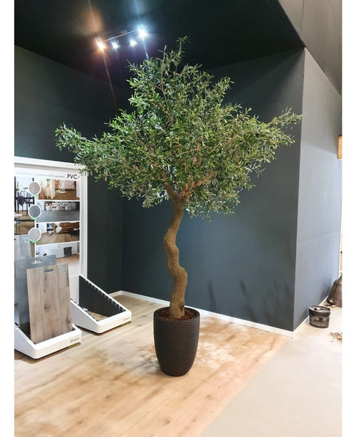 Kunstig Oliventre Gigant m/Oliven 270cm