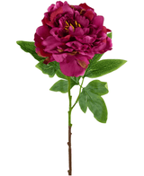 Kunstig Peonblomst Lilla 61cm