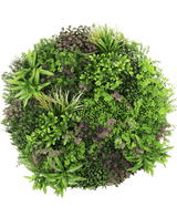 Kunstig Plantevegg Dekorasjon UV Ø100 cm
