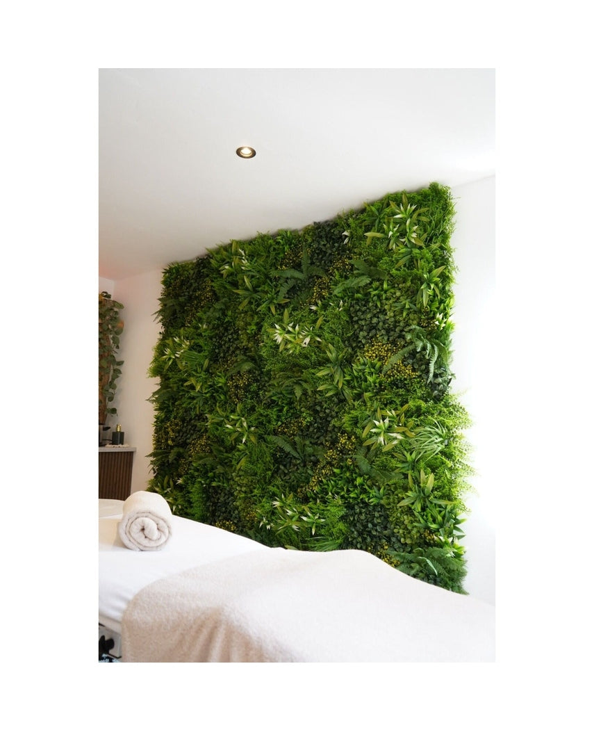 Kunstig Plantevegg Freshness 100x100 cm UV