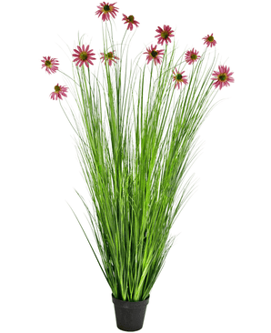 Kunstig ''Solhatt'' Gress Rosa 180cm