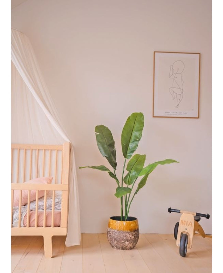 Kunstig Strelitzia Nicolai Deluxe 120cm