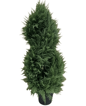 Kunstig Tuja Spiral Deluxe UV 90 cm