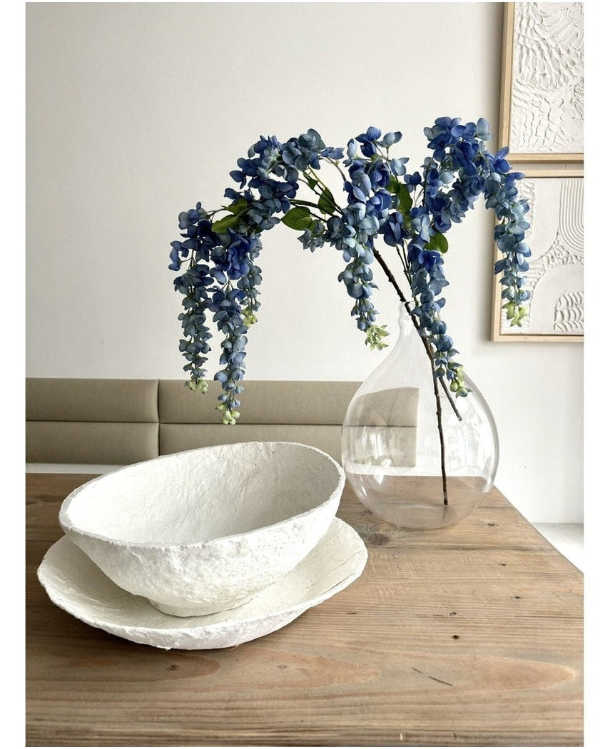 Kunstig Wisteria Gren Blå 115cm